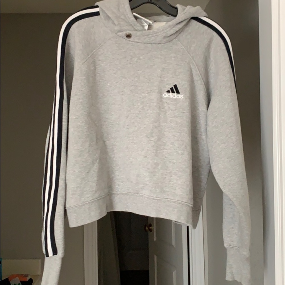 Adidas cropped sweatshirt